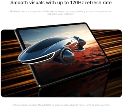 XIAOMI Redmi Pad 2 Pro Graphite Gray 6G RAM 128G ROM : Amazon.ie